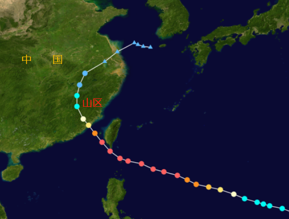 台风登陆中国 台风登陆中国