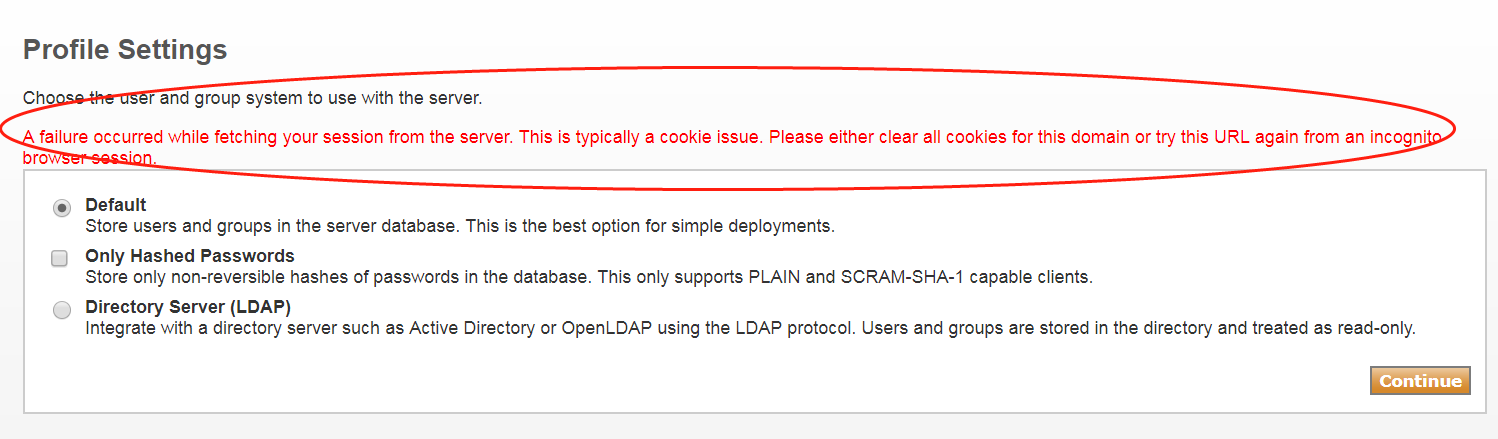 A failure occurred while fetching your session from the server. This is typically a cookie issue. Please either clear all cookies for this domain or try this URL again from an incognito browser session. A failure occurred while fetching your session from the server. This is typically a cookie issue. Please either clear all cookies for this domain or try this URL again from an incognito browser session.